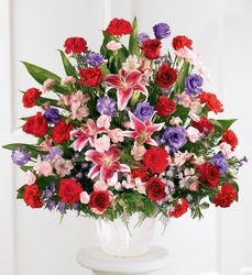 Eternal Solace Arrangement from Lloyd's Florist, local florist in Louisville,KY